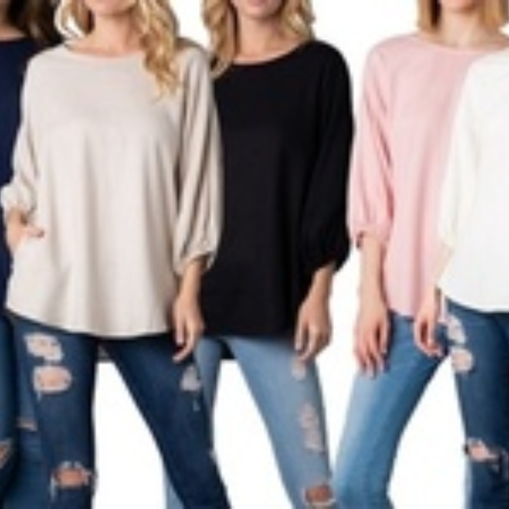 NEW L (10-12)  TOP W/POCKETS